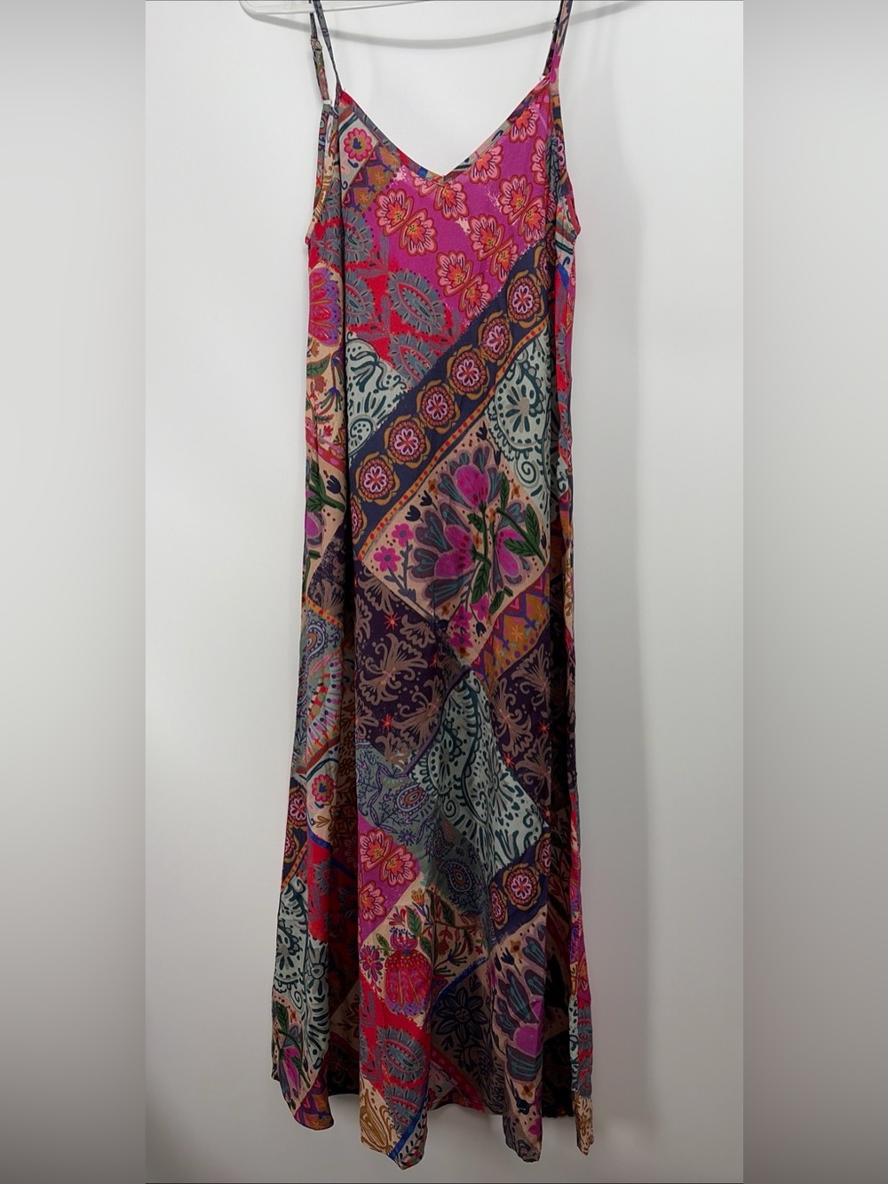 NWT Natural Life Gracie Boho Slip Dress Sz XS Rayon
